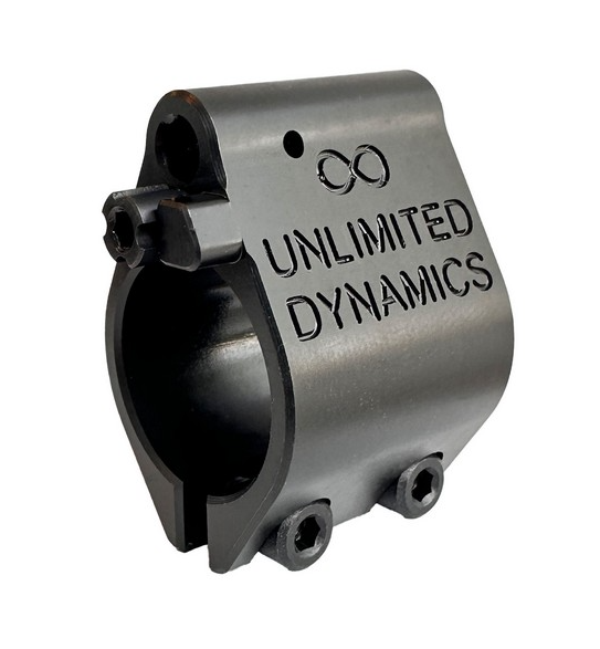 Gas Block réglable à profil bas pour AR15 / AR10 - UNLIMITED DYNAMICS