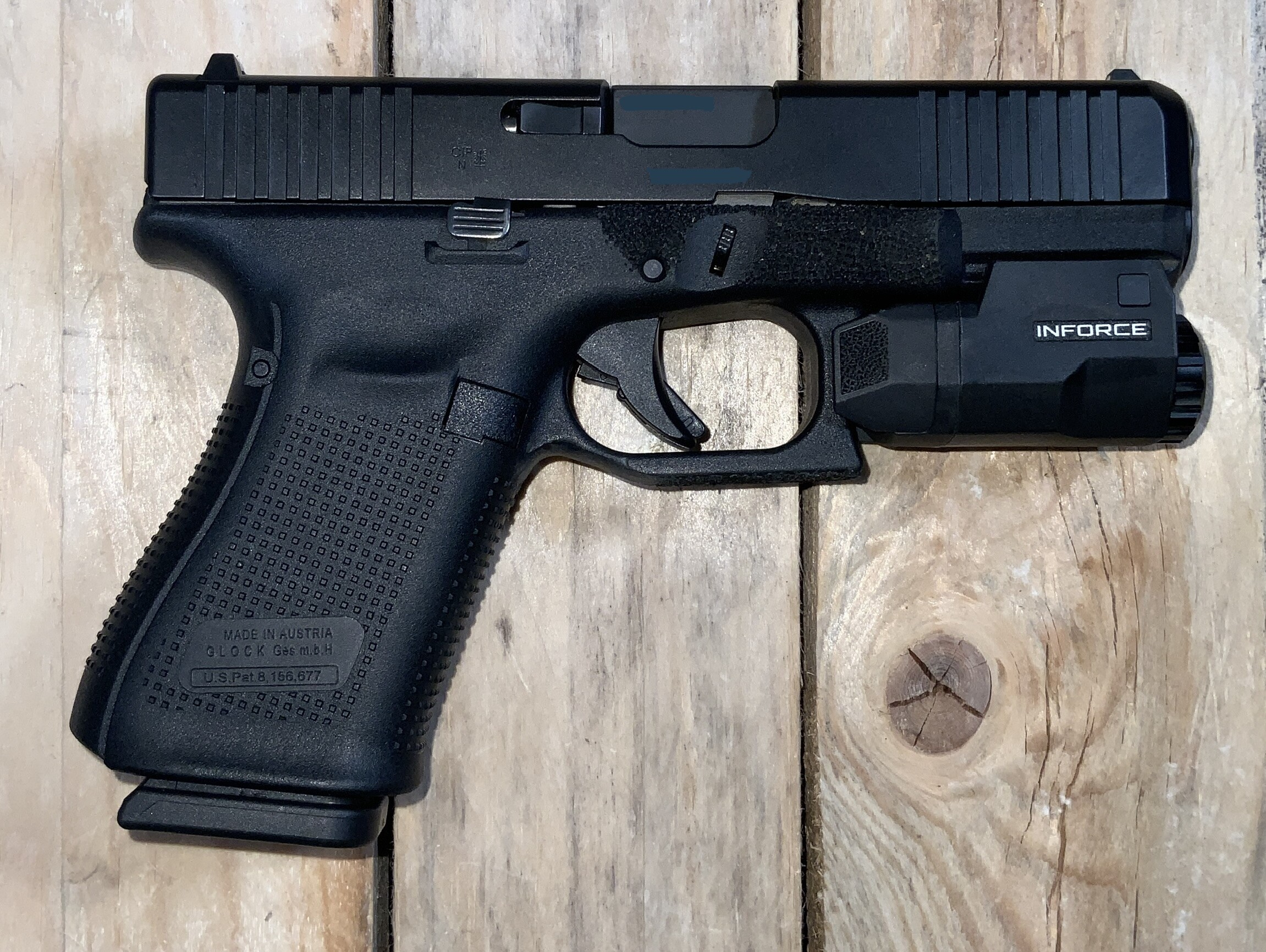 Glock 19 Gen 5 + lampe Inforce - DEPOT VENTE