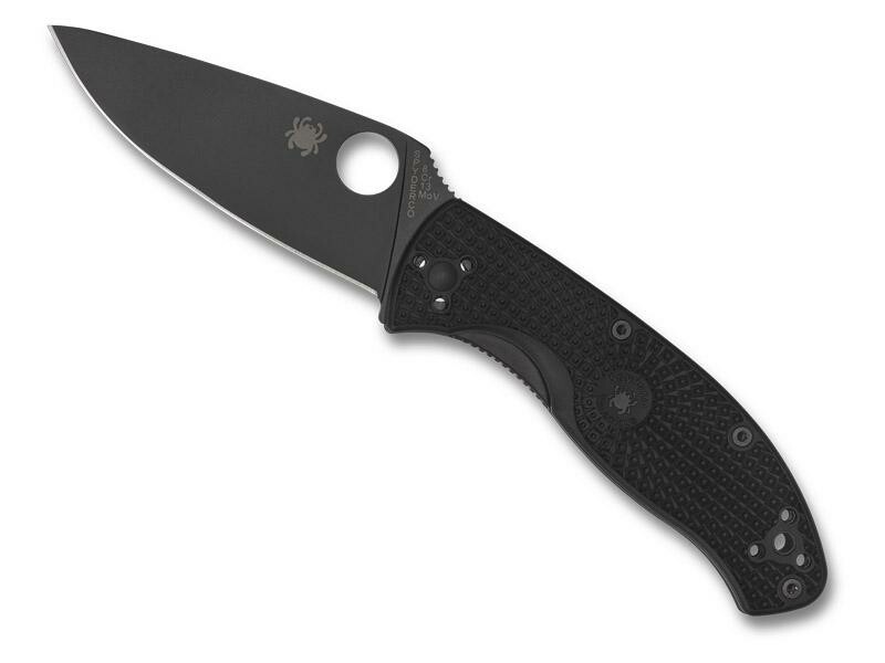 COUTEAU SPYDERCO TENACIOUS TOUT NOIR