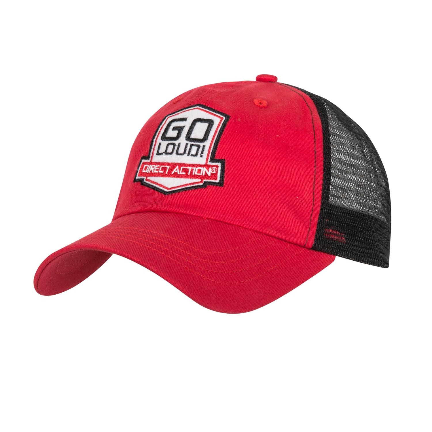 CASQUETTE GO LOUD ROUGE - DIRECT ACTION