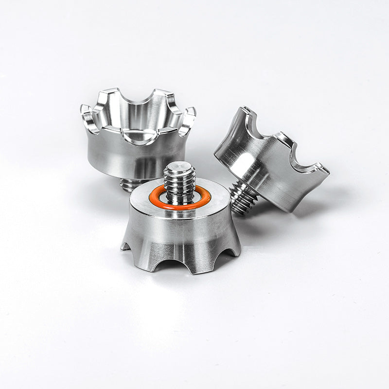 Pieds de trépieds en acier inoxydable 3/8" universel (Lot de 3) - SUNWAYFOTO