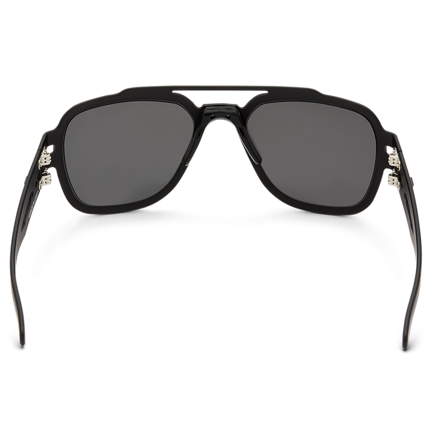 LUNETTES SOLAIRES DELTA MATTE BLACK / SMOKE POLARIZED - GATORZ