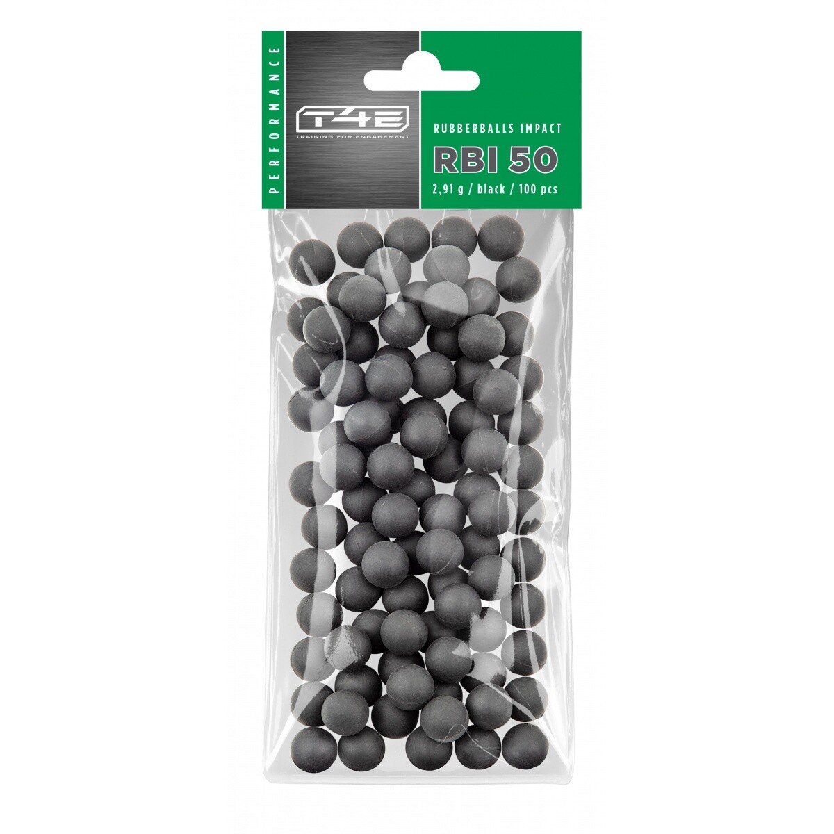 Billes caoutchouc noyau acier cal. 50 x100 RBI - UMAREX