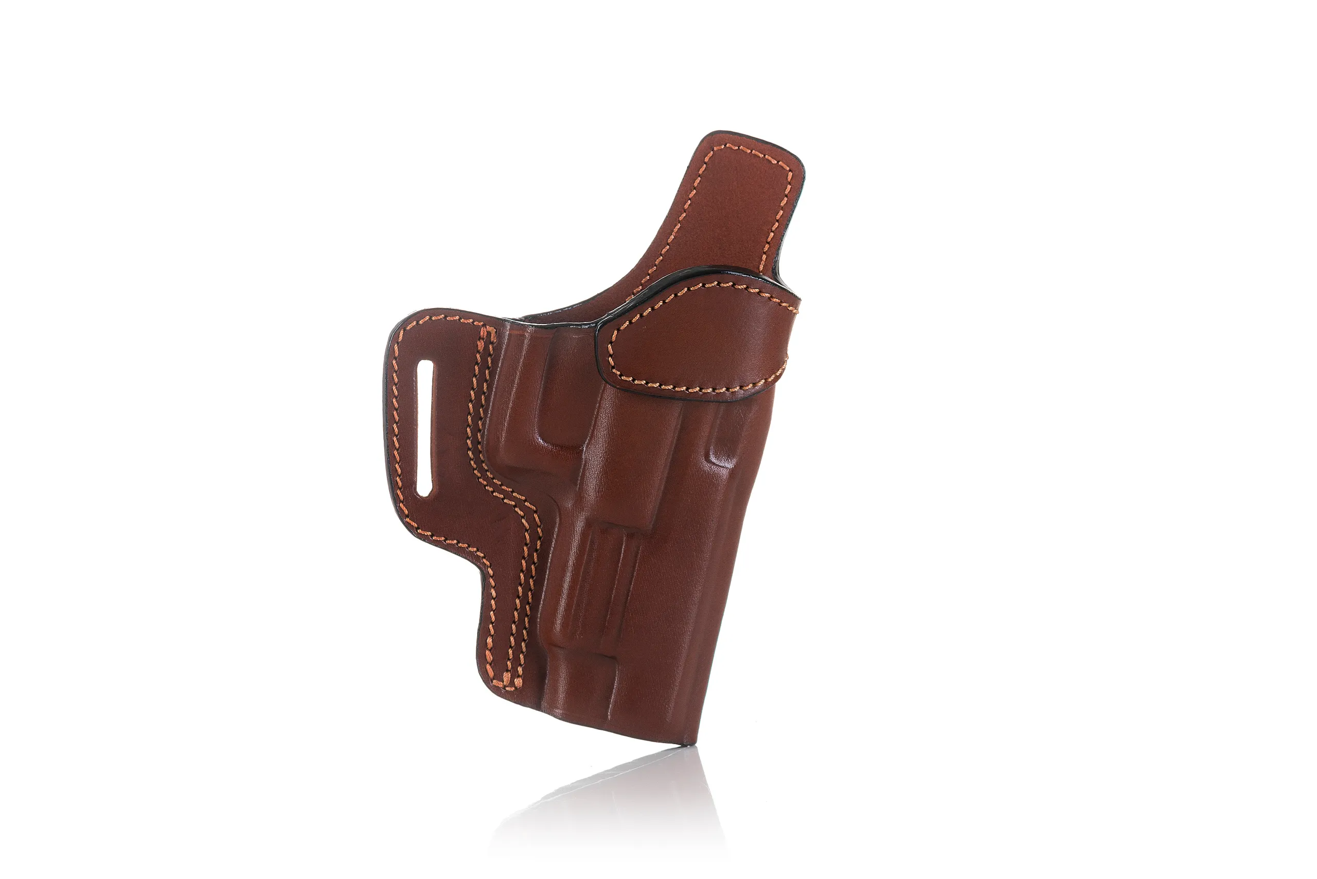 Holster en cuir Stable OWB avec ouverture sur le dessus pour Ruger Redhawk 4.2" 45auto - FALCO HOLSTERS