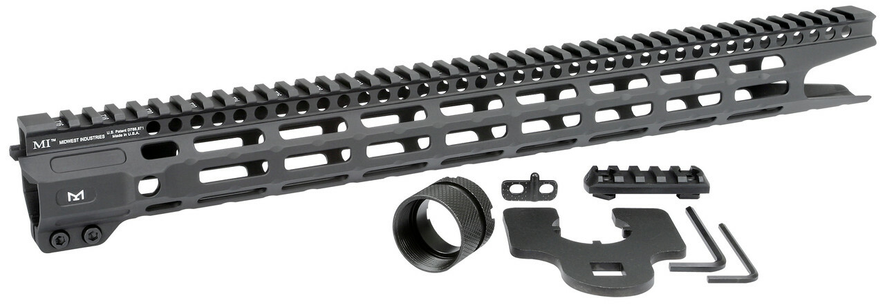 Garde-Main Combat Rail M-LOK 17" MIDWEST IND.