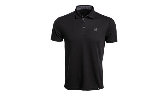 Polo noir VORTEX