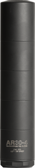 Modérateur de son A-TEC AR 30-4 Cal. 223 1/2 - 28 UNEF
