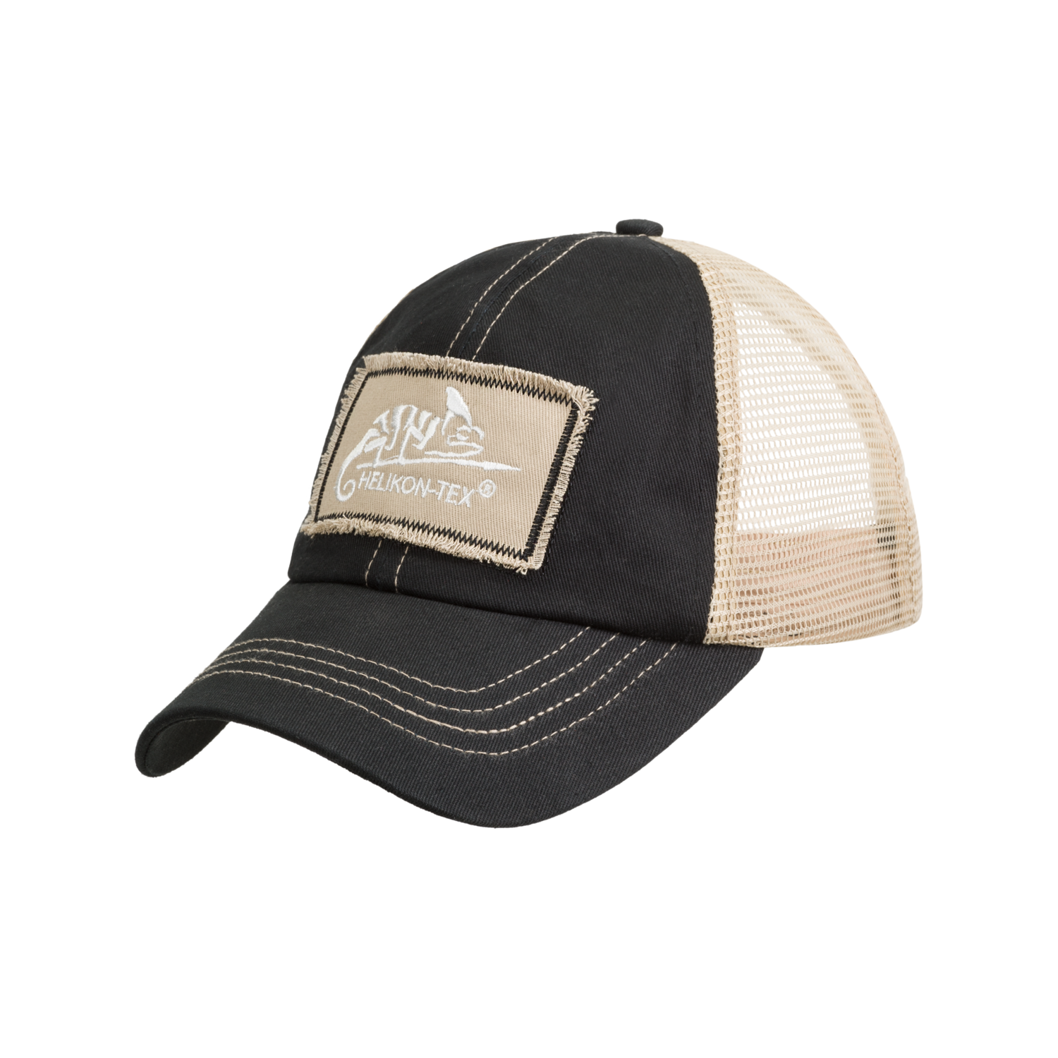 CASQUETTE TRUCKER NOIRE - HELIKON TEX