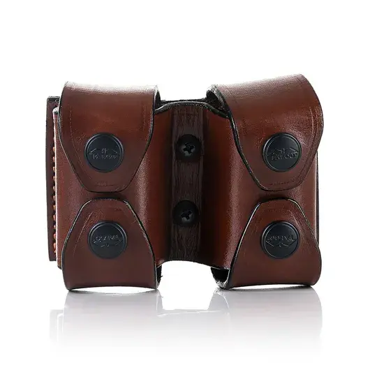 Porte chargeurs en cuir OWB Double Speedloader - FALCO HOLSTERS
