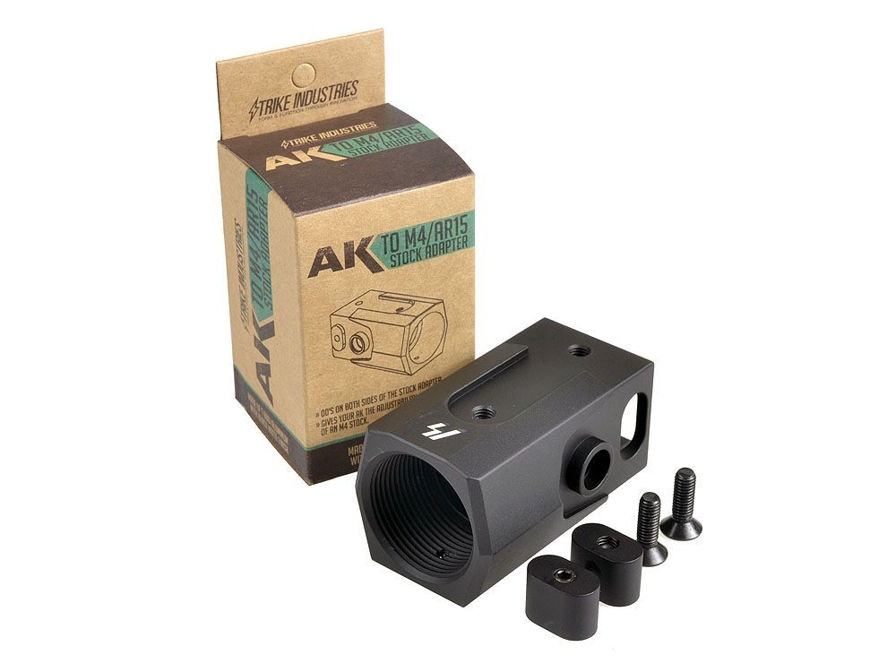 Adaptateur de crosse M4 pour AK Strike Industries